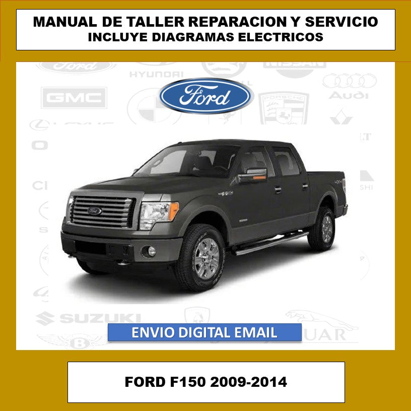 Manual de Taller, Reparación y Servicio Ford F150 2009-2014