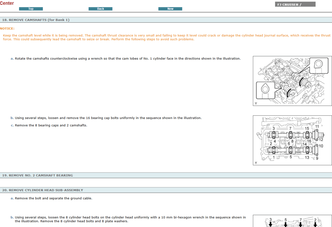 Manual de Reparacion y Servicio Toyota FJ Cruiser 2007-2012 (HTML)