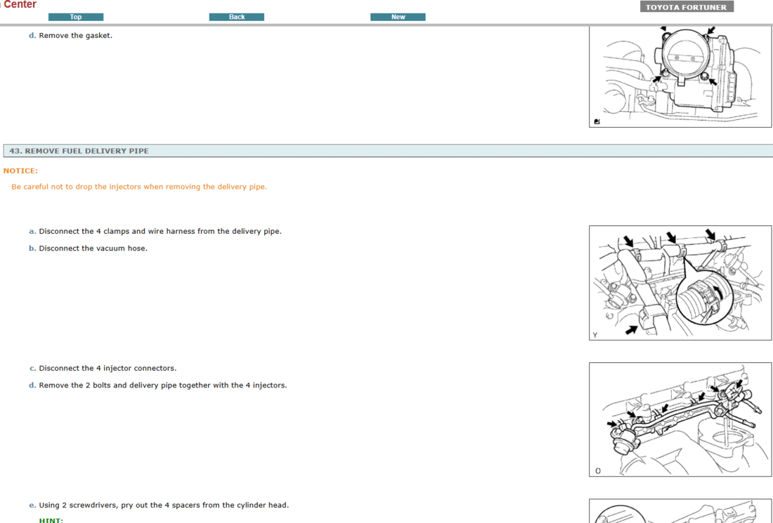 Manual de Reparacion y Servicio Toyota Fortuner 2012