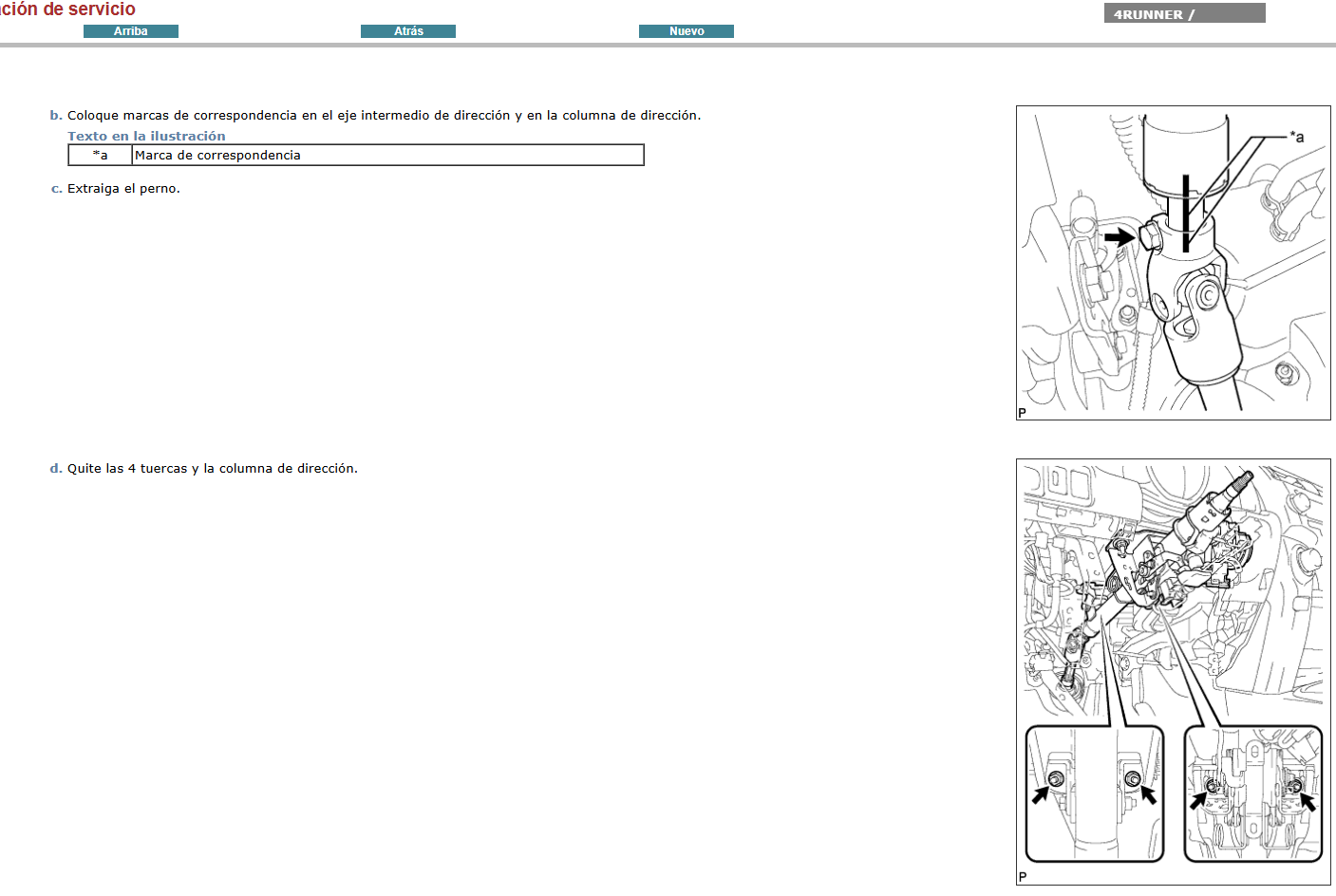 Manual de Taller, Reparación y Servicio Toyota 4Runner 2014 Español
