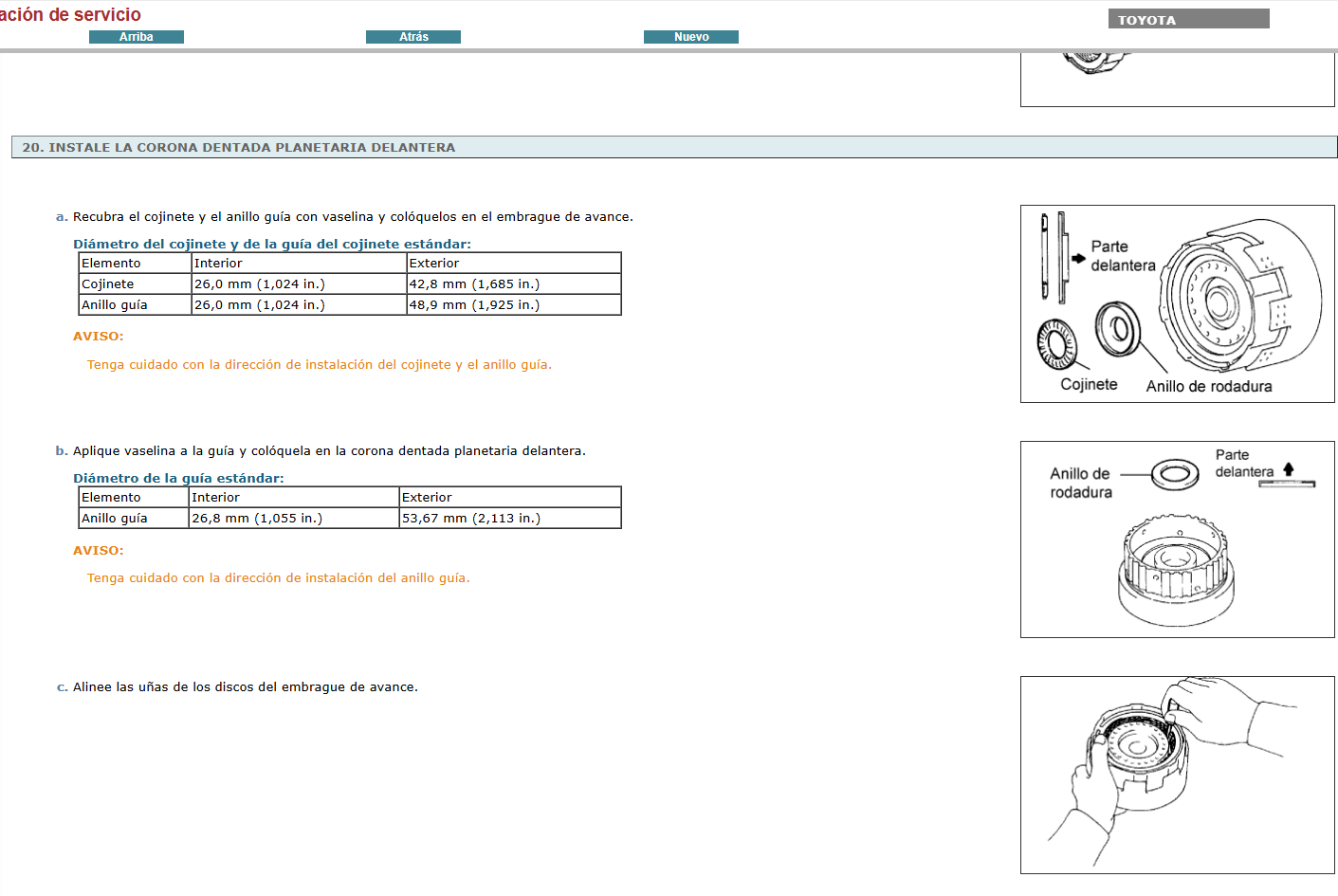 Manual de Taller, Reparacion y Servicio Toyota Fortuner Hilux SW4 2014 Español