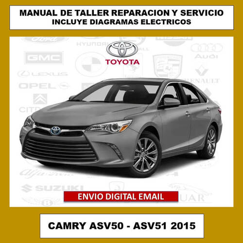 Manual de Reparacion y Servicio Toyota Camry ASV50 – AVS51 2015
