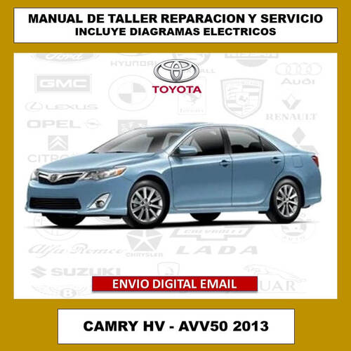 Manual de Reparacion y Servicio Toyota Camry HV – AVV50 2013