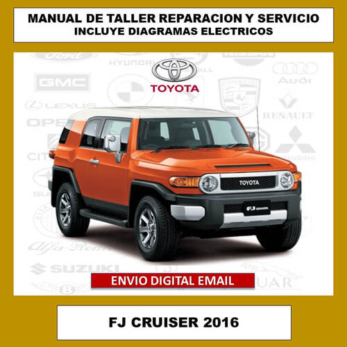 Manual de Reparacion y Servicio Toyota FJ Cruiser 2016