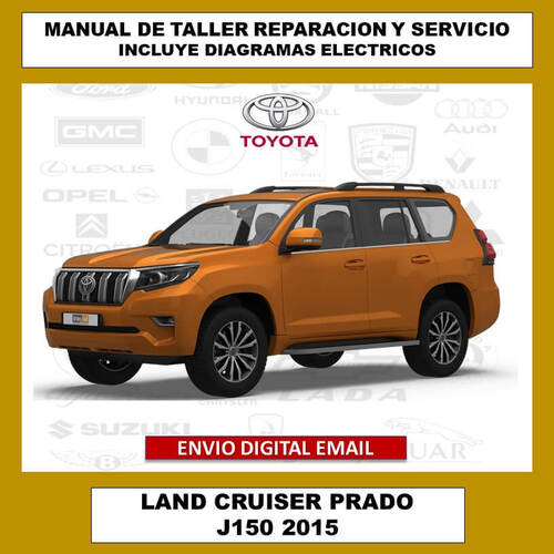 Manual de Reparacion y Servicio Toyota Land Cruiser Prado J150 2015