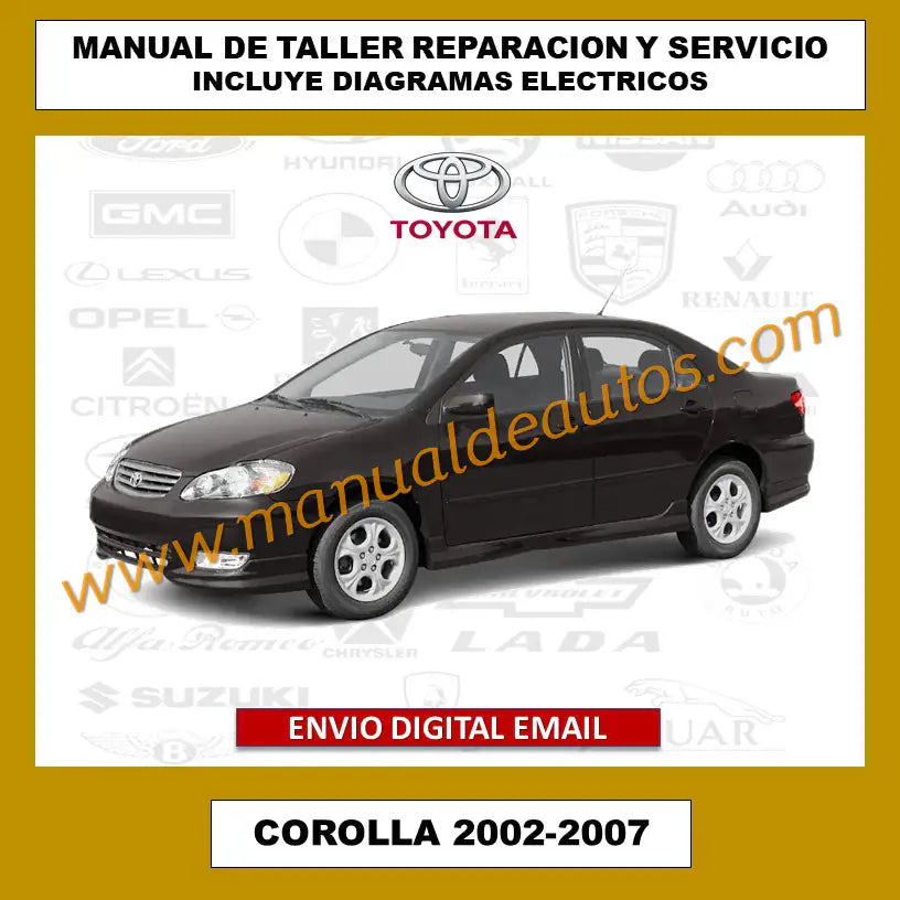 Manual de Taller y Reparación Toyota Corolla 2002-2007
