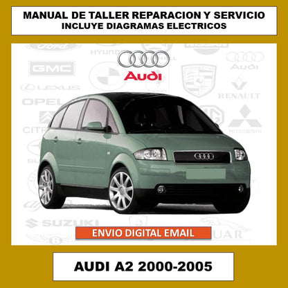 Manual de Taller, Reparación y Servicio Audi A2 2000-2005