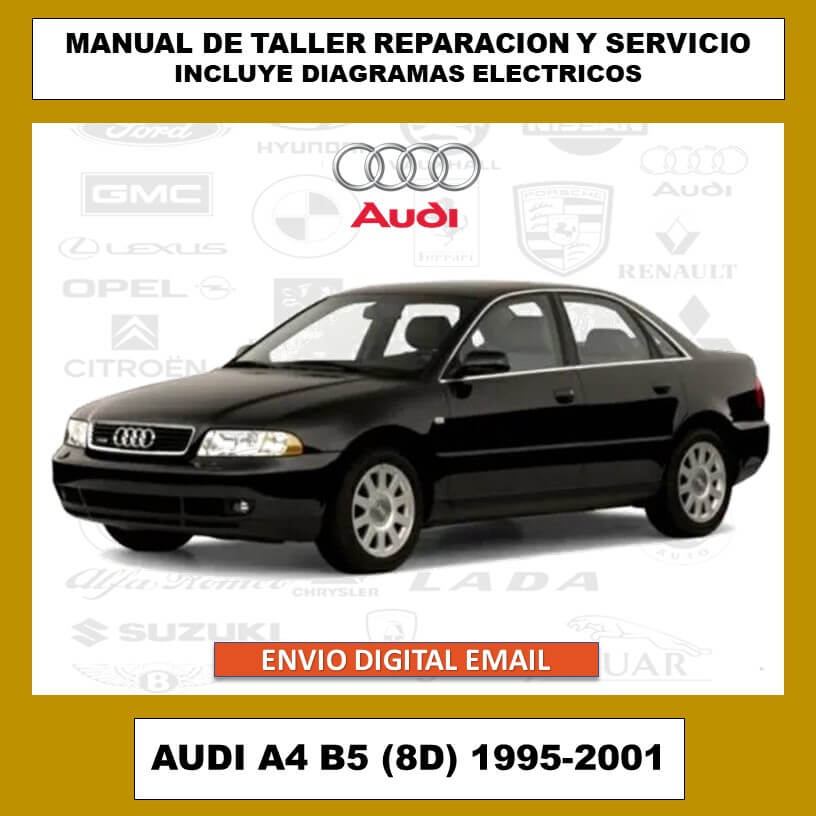 Manual de Taller, Reparación y Servicio Audi A4 B5 (8D) 1995-2001