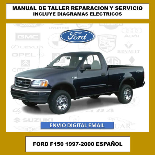 Manual de Taller, Reparación y Servicio Ford F150 F250 1997-2000 Español