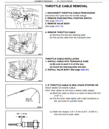 Manual de Reparacion y Servicio Toyota Camry 1992-1997