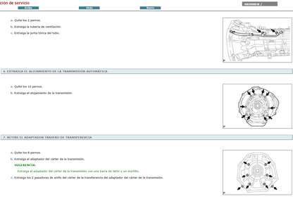 Manual de Taller, Reparación y Servicio Toyota 4Runner 2013 Español