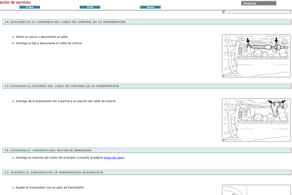 Manual de Taller, Reparacion y Servicio Toyota Fortuner Hilux SW4 2014 Español