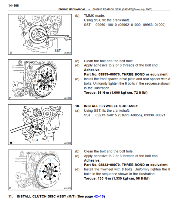 Manual de Reparacion y Servicio Toyota Camry 2002-2006