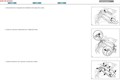 Manual de Taller, Reparacion y Servicio Toyota Rav4 2007 Español