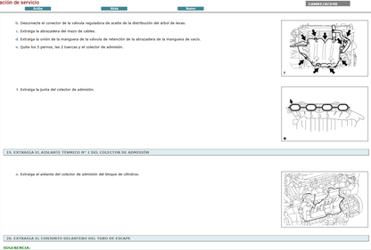 Manual de Taller, Reparación y Servicio Toyota Camry ACV40 2007 Español