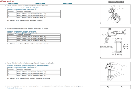 Manual de Taller, Reparación y Servicio Toyota Corolla 2010 Español