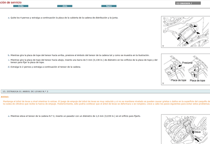 Manual de Taller, Reparacion y Servicio Toyota FJ Cruiser 2007 Español