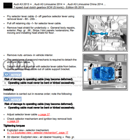 Manual de Taller, Reparación y Servicio Audi A3 (8V) 2013-2020