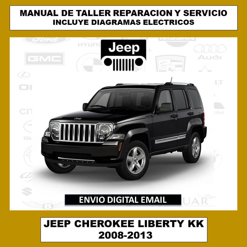 Manual de Taller, Reparación y Servicio Jeep Cherokee Liberty KK 2008-2013