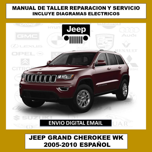 Manual de Taller, Reparación y Servicio Jeep Grand Cherokee WK Español 2005-2010