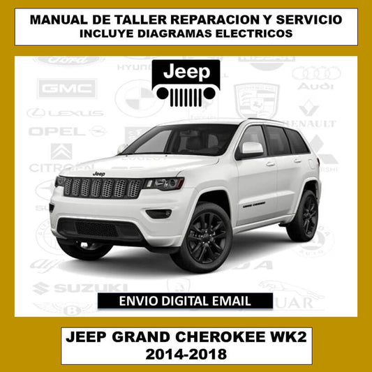 Manual de Taller, Reparación y Servicio Jeep Grand Cherokee WK2 2014-2018