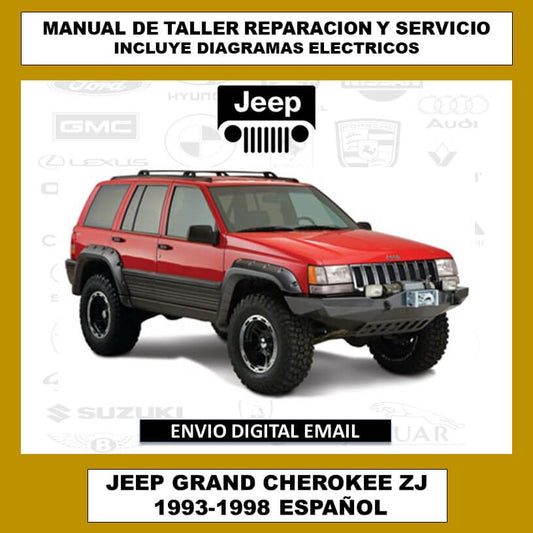 Manual de Taller, Reparación y Servicio Jeep Grand Cherokee ZJ 1993-1998 Español