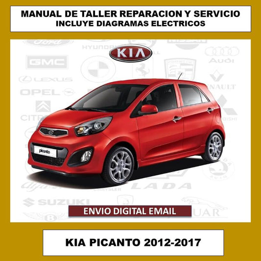 Manual de Taller, Reparación y Servicio Kia Picanto 2012-2017