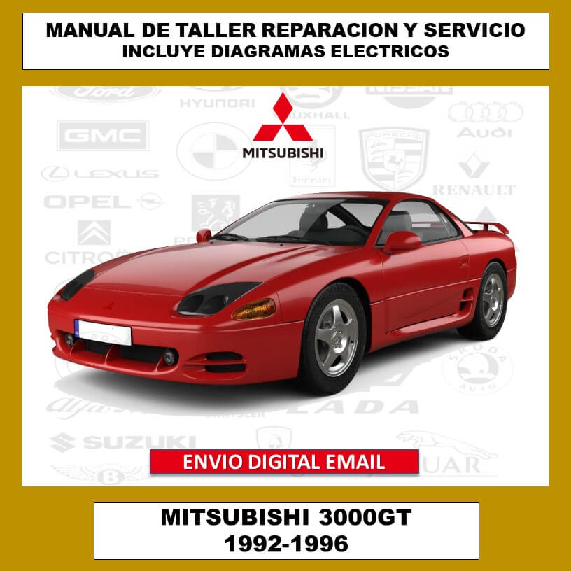 Manual de Taller, Reparacion y Servicio Mitsubishi 3000GT 1992-1996