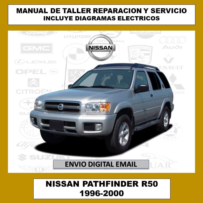 Manual de Taller, Reparación y Servicio Nissan Pathfinder R-50 1996-2000