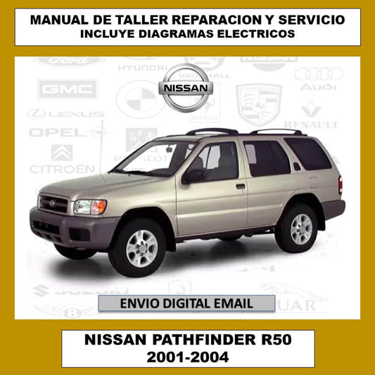 Manual de Taller, Reparación y Servicio Nissan Pathfinder R-50 2001-2004