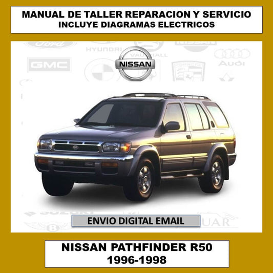 Manual de Taller, Reparación y Servicio Nissan Pathfinder R50 1996-1998