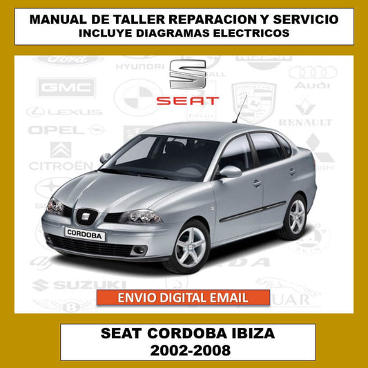 Manual de Taller, Reparación y Servicio Seat Ibiza Cordoba 2002-2008