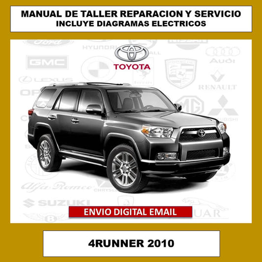 Manual de Taller, Reparacion y Servicio Toyota 4Runner 2010