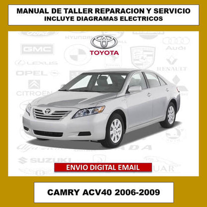 Manual de Reparacion y Servicio Toyota Camry ACV40 2006-2009