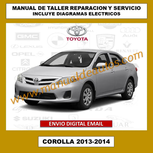 Manual de Taller y Reparación Toyota Corolla 2013-2014