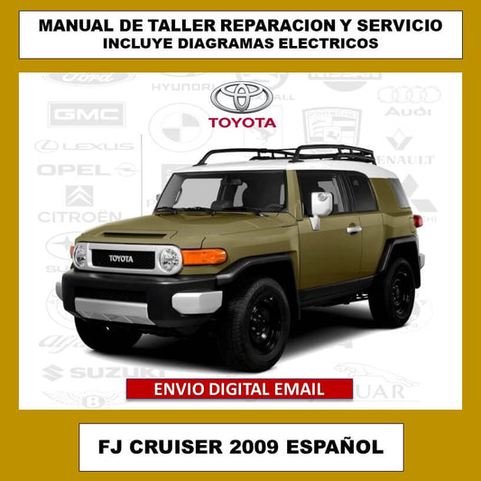 Manual de Taller, Reparacion y Servicio Toyota FJ Cruiser 2009 Español