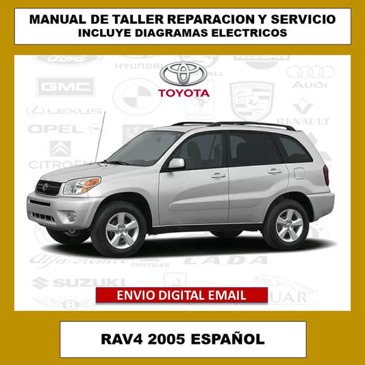 Manual de Taller, Reparacion y Servicio Toyota Rav4 2005 Español