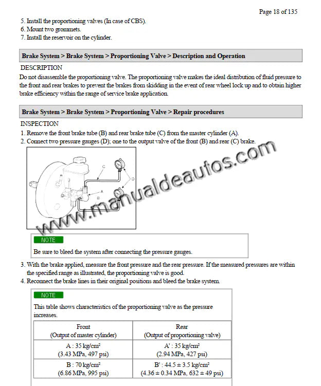 Manual de taller del Hyundai Accent 2006–2010 con instrucciones para diagnóstico general.