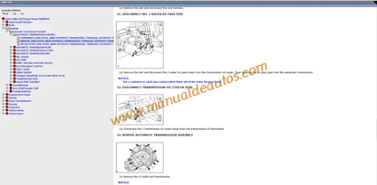 Diagramas eléctricos y esquemas de cableado Lexus LX570 (2007-2010). Manual de servicio eléctrico interactivo en inglés para diagnóstico de sensores y módulos.