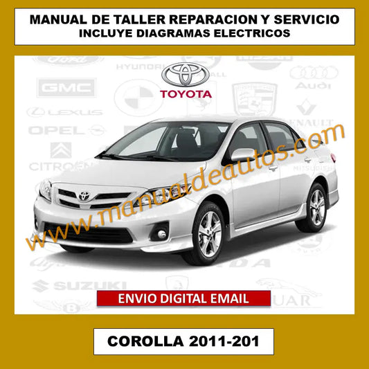 Manual de Servicio y Reparación Toyota Corolla 2011-2012