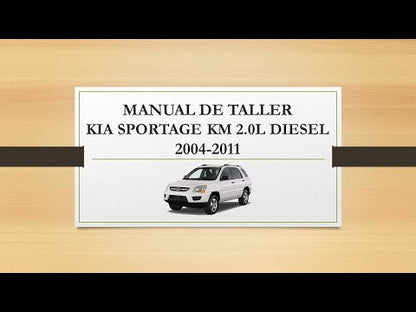 Manual de Taller, Reparación y Servicio Kia Sportage KM 2.0L VGT 2004-2010